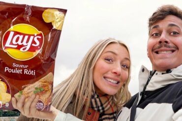 AMERICANS try FRENCH food IN FRANCE!!