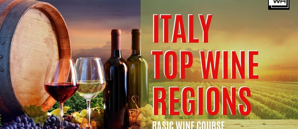 Wine Regions in Italy and their top wines. Basic Wine Course. Wine Regions in Italy and their top wines. Basic Wine Course.