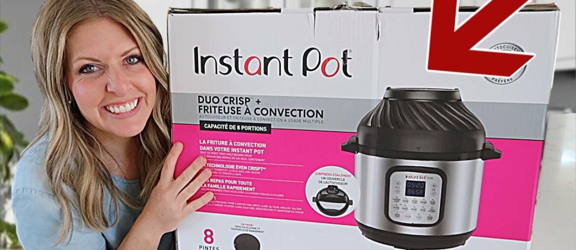 How to Use An Instant Pot - Instant Pot 101 - DUO CRISP + AIR FRYER