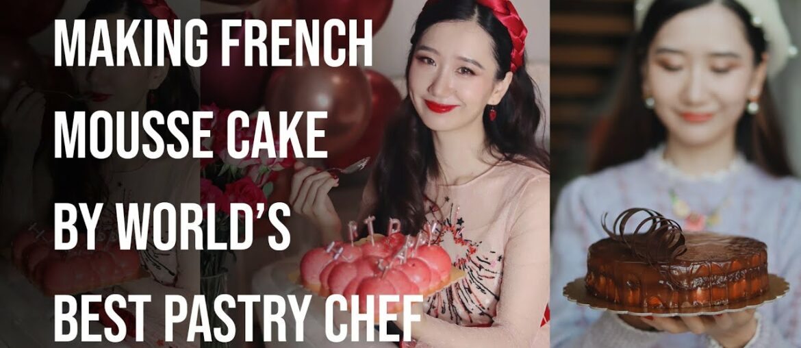 I Made World's Best Pastry Chef's French Mousse Cake Recipe From MasterClass by Dominique Ansel