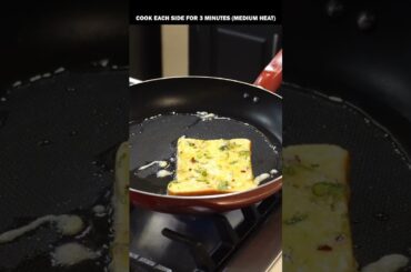 Spicy & Savoury French Toast Recipe #shorts