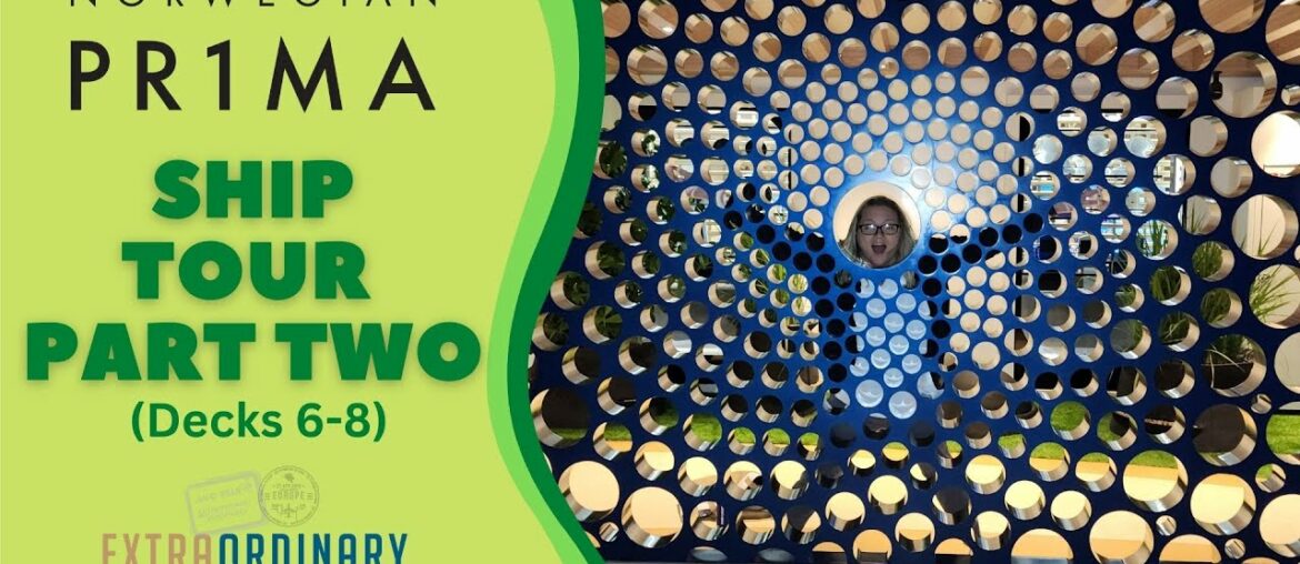 Ship Tour Norwegian Prima Part 2 – Lower Decks 6-8 Ship Tour Norwegian Prima Part 2 - Lower Decks 6-8