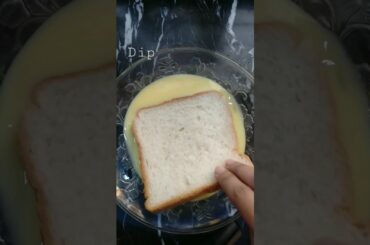 French toast || Quick french toast recipe #easyrecipe #quickrecipe #frenchtoast #shorts