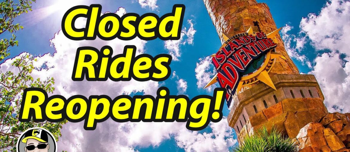 Updates! Closed Rides Are Reopening at Islands of Adventure | Universal Orlando Resort | Rix Flix Updates! Closed Rides Are Reopening at Islands of Adventure | Universal Orlando Resort | Rix Flix