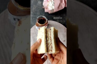 NUTELLA FRENCH TOAST-MUST TRY #foodblogger#youtubeshorts#trending#tryit#youtubeshortsindia#recipe