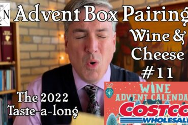 December 22nd 2022 Wine/Cheese Advent Calendar pairing. Wine box meets cheese box and magic happens