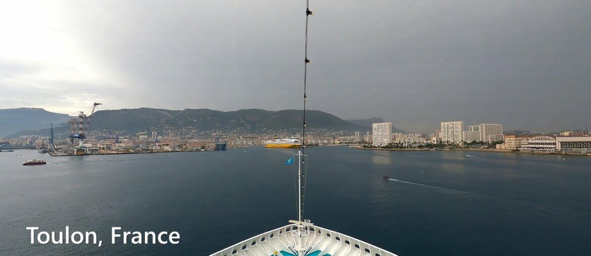 Toulon – arrival time lapse Toulon - arrival time lapse