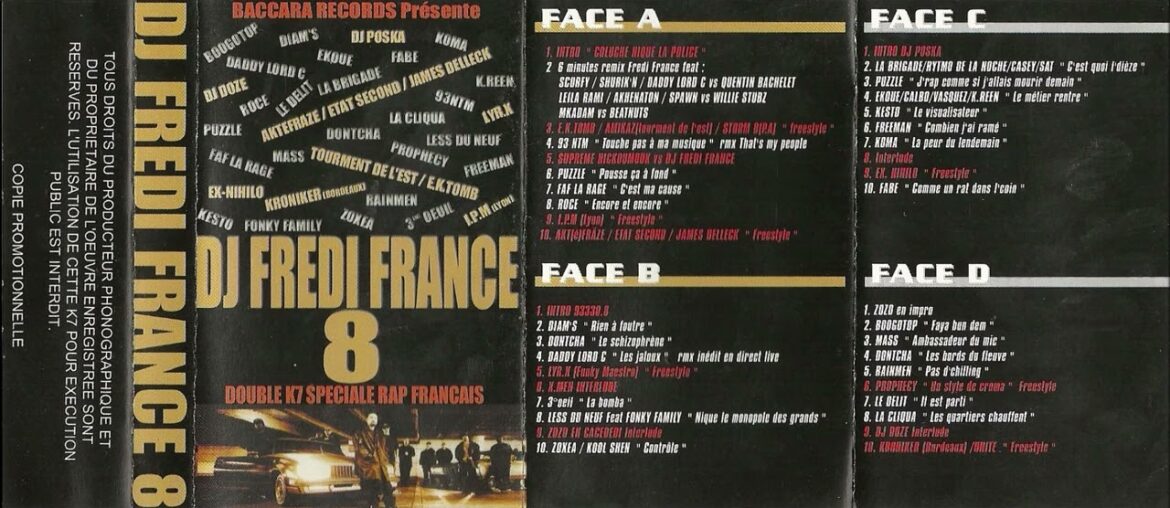 DJ Fredi France - Mixtape 8 (1999)