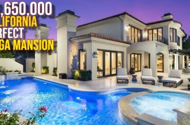 Inside $8,650,000 Perfect California Mega Mansion