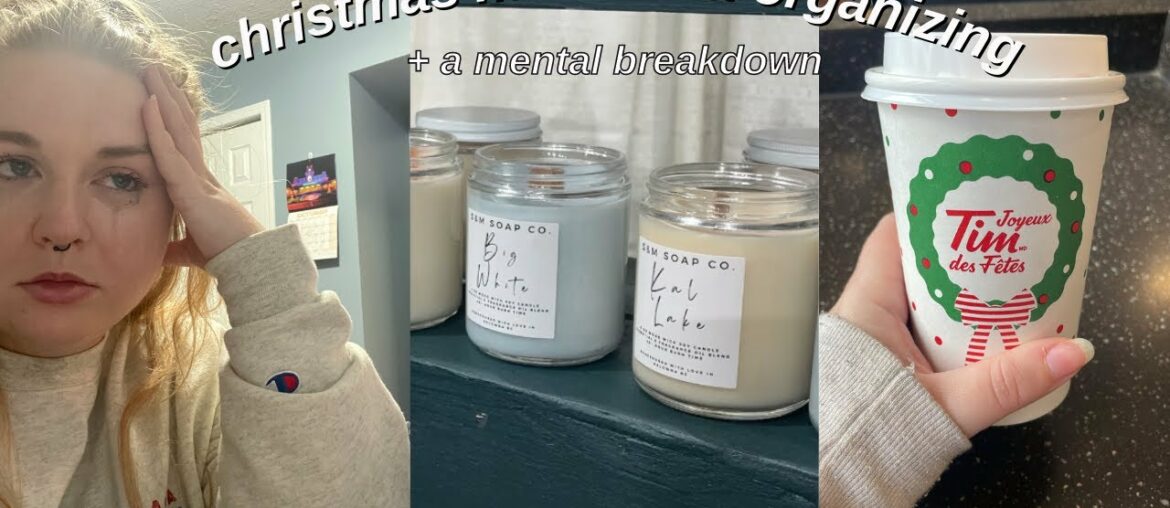 a lil mental health chat, clean with me + come to a Christmas market | VLOGMAS 2022