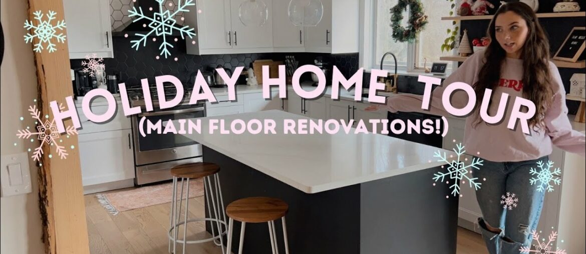 HOLIDAY HOME TOUR! 2+ years of renovating the main floor… HOLIDAY HOME TOUR! 2+ years of renovating the main floor...