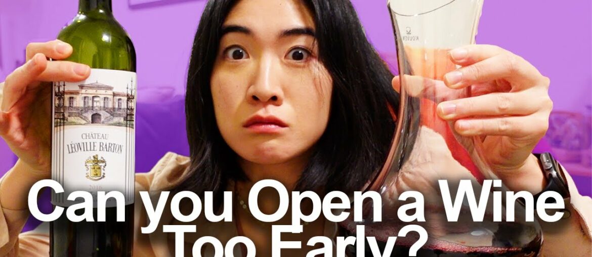 Drinking Wine Too Young? Opening a Nice Bordeaux Before its "Ready"