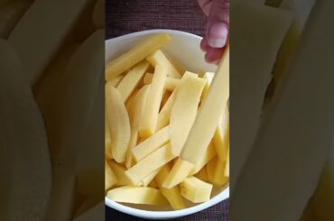 French Fries Recipe || Easy French Fries Recipe || How to make French Fries || #shorts #viral