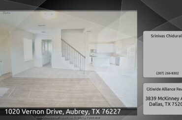 1020 Vernon Drive, Aubrey, TX 76227