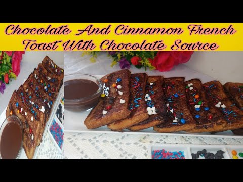 Chocolate And Cinnamon French Toast With Chocolate Dip Urdu Hindi Recipe By Syeda Aatkas kitchen Chocolate And Cinnamon French Toast With Chocolate Dip Urdu Hindi Recipe By Syeda Aatkas kitchen