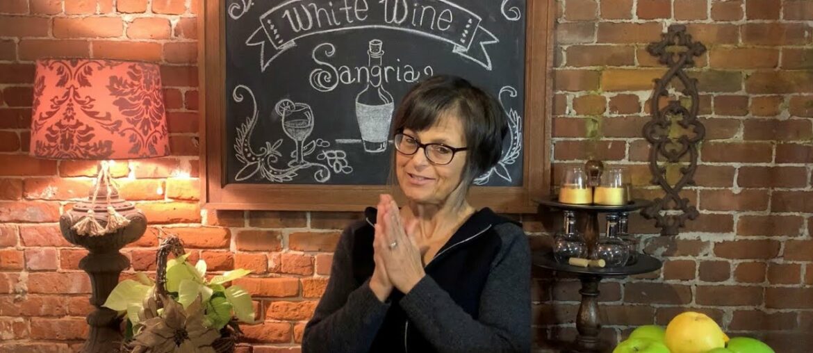 White Wine Sangria Recipe *Cocktail Garnish *How to Easy Winter Sangria *Party Sangria  Bartending