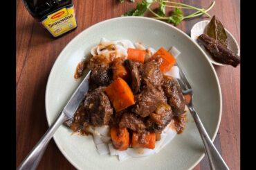 Vietnamese Beef in Red Wine (Bo Sot Vang)