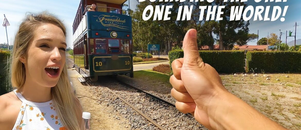Boarding the ONLY WINE TRAIN in the WORLD / Franschhoek South Africa Boarding the ONLY WINE TRAIN in the WORLD / Franschhoek South Africa