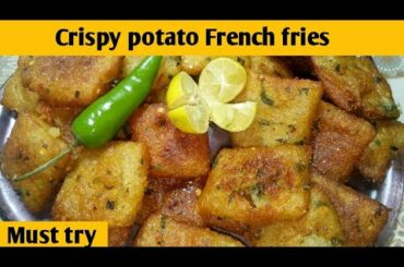 Amazing Potato Recipes ! Crispy French Fries , Perfect Potato Chips ! Potato Snack BY BANO KI HANDI