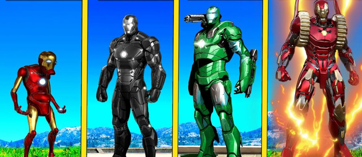 $1 IRONMAN to $1,000,000,000 IRONMAN in GTA 5