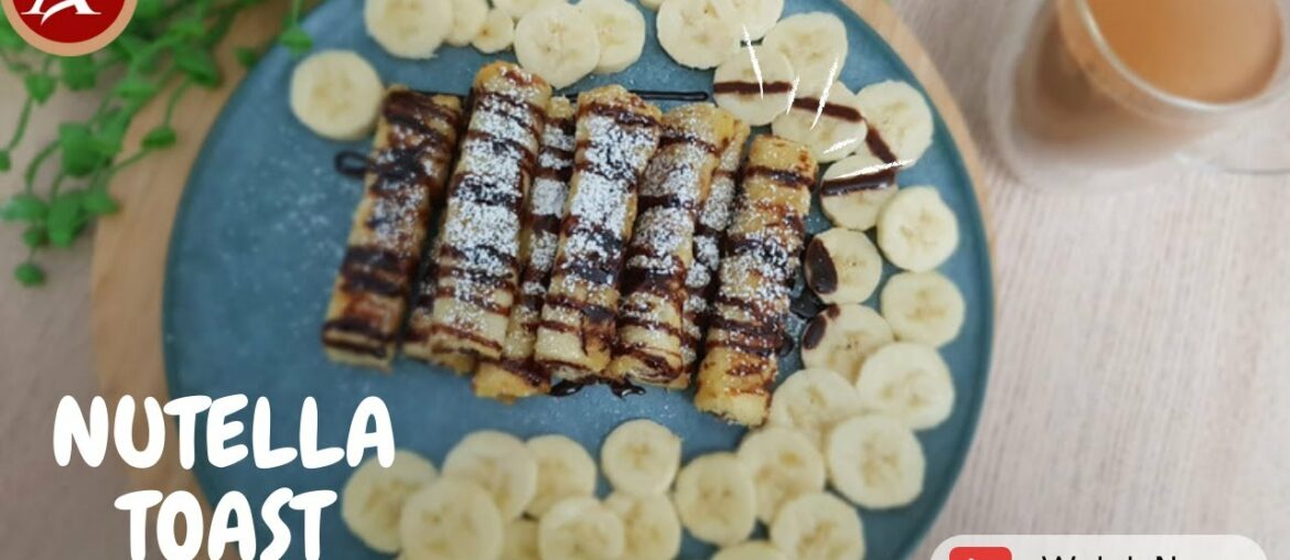 Nutella French Toast Roll-Ups | Quick Breakfast Recipe | Arbish Food Secrets