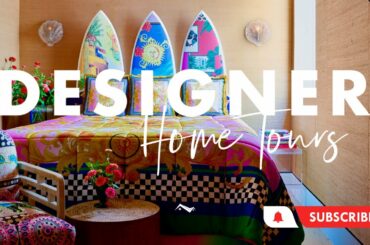 HOME TOUR | A Modern Hamptons Beach House With A @Versace Bed