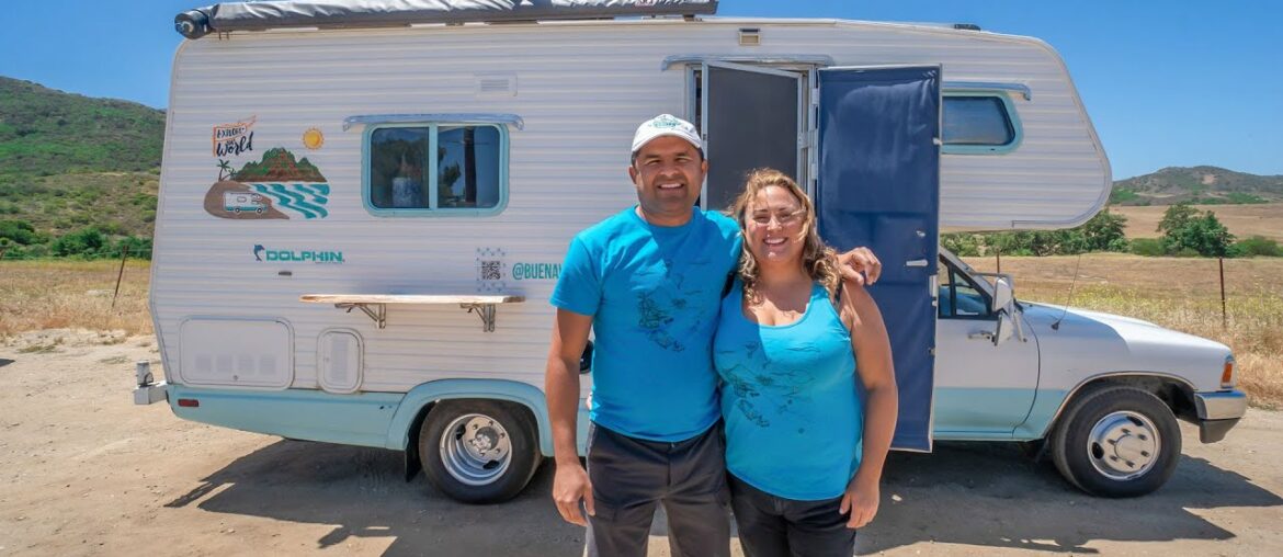Their DIY 1991 Toyota Dolphin Renovation – Camper Tiny Home Tour Their DIY 1991 Toyota Dolphin Renovation - Camper Tiny Home Tour