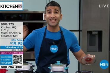 HSN | KitchenHQ featuring Chef Shahir 12.27.2022 - 02 PM