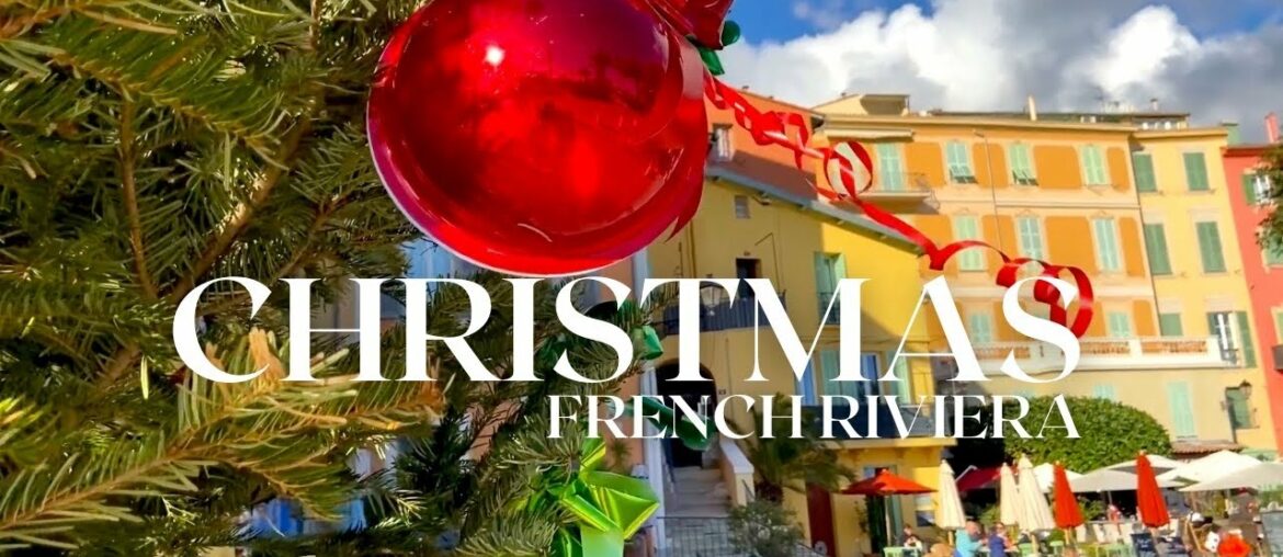 Christmas, French food, Menton, Life in France, Medieval French village, Christmas Local markets