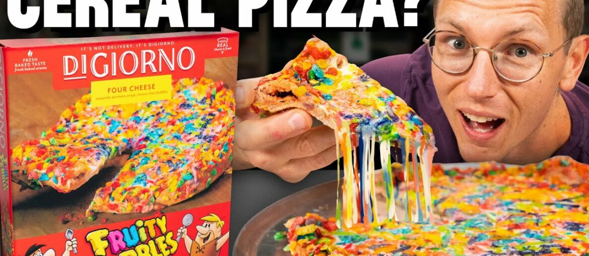 We Made Fruity Pebbles Pizza And It Is INCREDIBLE