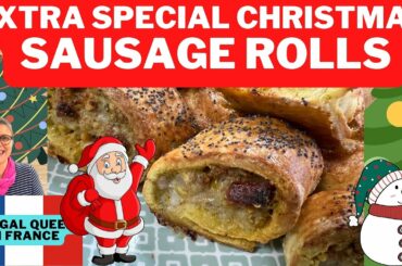 Extra Special Christmas Sausage Rolls #glutenfree #christmasfood #sausagerolls #frugal #christmas