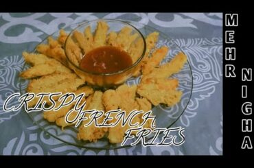 Crunchy French Fries Recipe By Mehr Nigha | How To Make Crunchy Crispy KFC Zinger French Fries