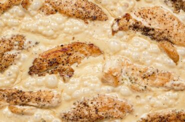 15 Minute Creamy Garlic Chicken Tenders
