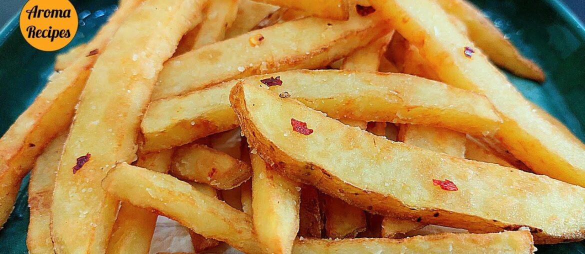 French Fries :: Garlic Flavored Crispy French Fried Potatoes Recipe :: Finger Chips