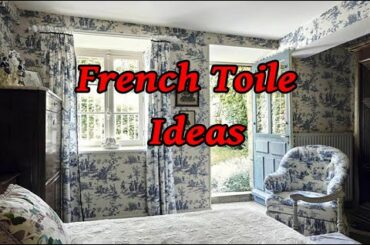 French Toile Design Ideas.