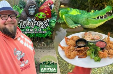 Disney’s Animal Kingdom | Eating At Rainforest Cafe & Holiday Crowd Levels | Walt Disney World 2023