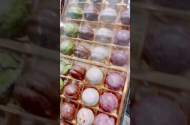 MINI MACARONS FRENCH GOURMET #shorts #satisfying #macaron #chocolate #yummy #shortvideo