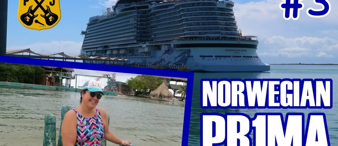 Norwegian Prima Pt.3 - Roatan, Little French Key Resort, Price Is Right, Indulge Dinner, 80s Party