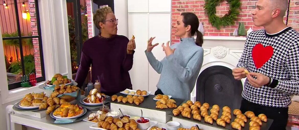 Authentic Gourmet 30 French Mini Butter Croissants on QVC