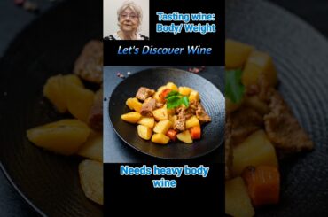 Wine Tasting: Body / Weight of Wine @Let's Discover Wine #wine #winebody # weightofwine #shorts