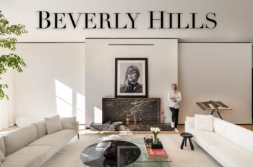 Inside a Sophisticated Beverly Hills Modern Mansion