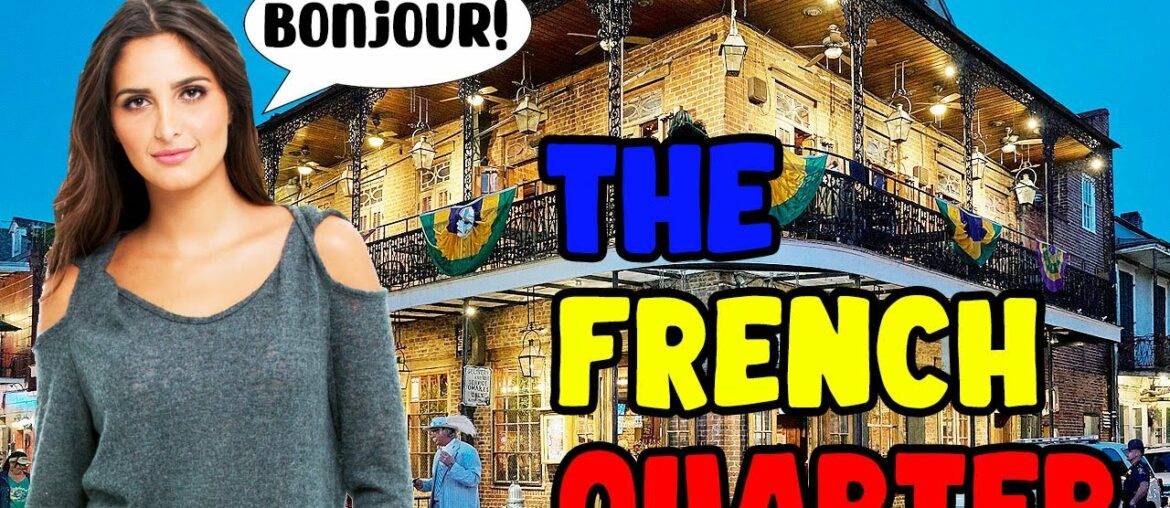 I DROVE THROUGH THE FRENCH QUARTER IN NEW ORLEANS LOUISIANA AND CAME OUT SPEAKING FRENCH
