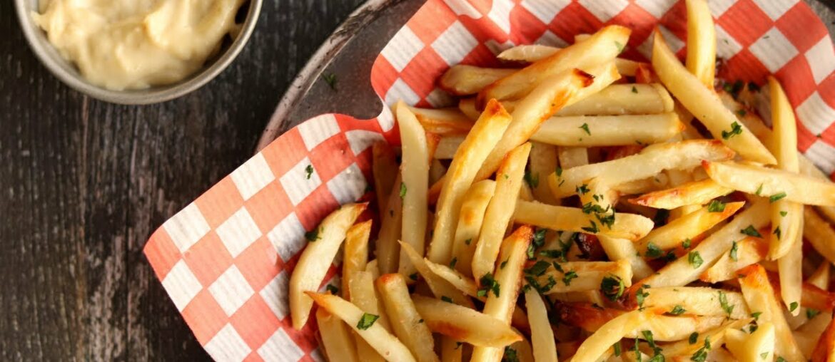 Crispy Oven Baked Truffle Fries Recipe