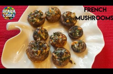 Worlds Tastiest French Mushrooms Recipe With Garlic Butter #shorts