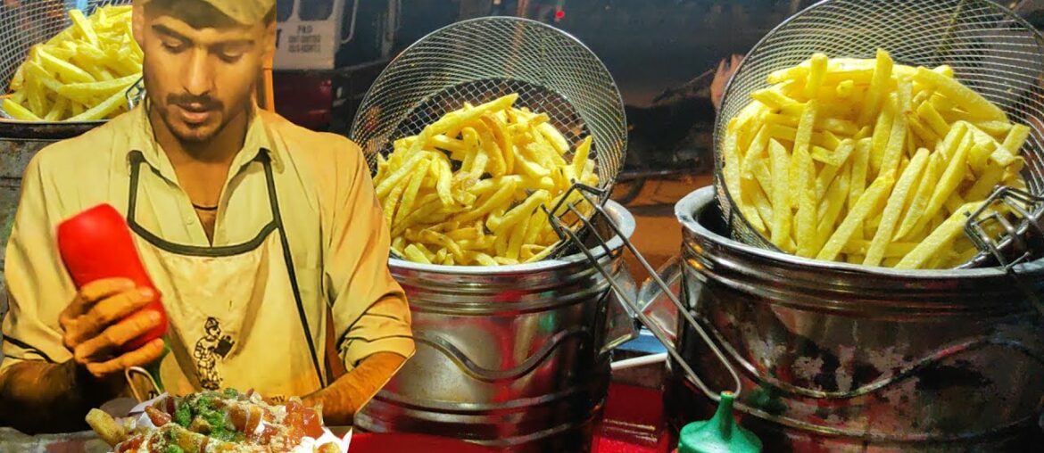 Super Fastest French Fries Maker | MACDONALD'S & OPTP Fries | Karachi Food Street | Aloo Chips