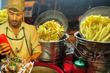 Super Fastest French Fries Maker | MACDONALD'S & OPTP Fries | Karachi Food Street | Aloo Chips