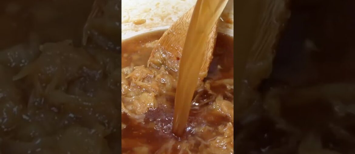 Classic Restaurant French Onion Soup ~ #shorts Classic Restaurant French Onion Soup ~ #shorts