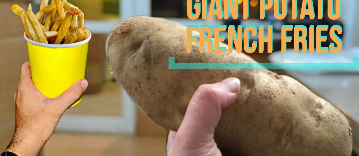 French fries from giant potato | Easy french fries recipe