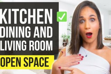 TOP 12 Living room + Dining room + Kitchen Interior Design Ideas | Open Space Home Decor