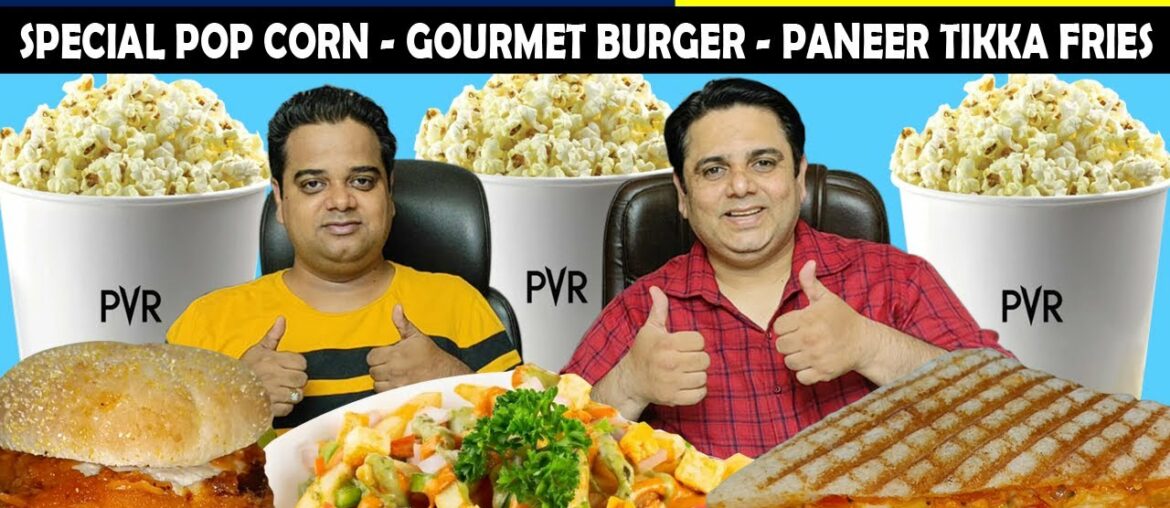 PVR Cafe Food Review – PVR Popcorn ! PVR Burger ! PVR Sandwich Delhi Street Food ! India Food Vlogs PVR Cafe Food Review - PVR Popcorn ! PVR Burger ! PVR Sandwich Delhi Street Food ! India Food Vlogs